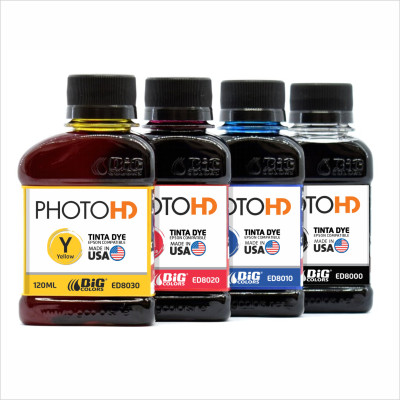 COMBOS TINTAS BIGCOLORS PHOTO HD®  COMBO X4 TANQUES