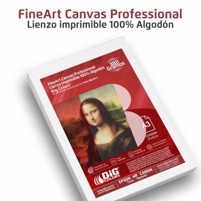 LIENZO BIG COLORS® FINEART CANVAS PROFESSIONAL
